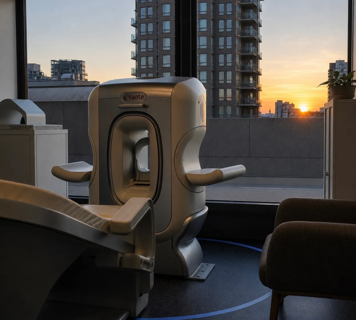 Inside InForm Imaging's Vancouver clinic with the open O-scan MRI suite